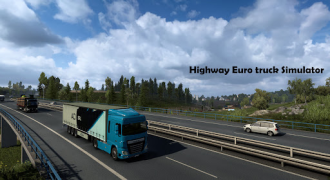 Baixar Highway Euro truck Simulator Raça para Android captura de tela 5