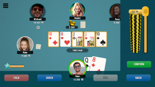 Baixar Kindza Poker - Texas Holdem Cassino para Android captura de tela 3