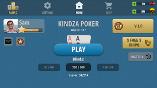Baixar Kindza Poker - Texas Holdem Cassino para Android captura de tela 4