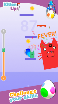 Baixar Kitten Up! Jump & Claw Games Arcade para Android captura de tela 4