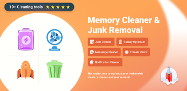 Baixar Memory cleaner & junk removal Ferramentas para Android captura de tela 6