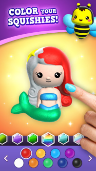 Baixar Squishy Magic: Pinte Arte 3D Entretenimento para Android captura de tela 3