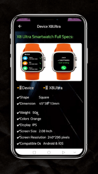 Baixar X8 Ultra - Smart Watch  Review Estilo de vida para Android captura de tela 4