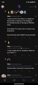 Baixar Amethyst Social para Android captura de tela 3