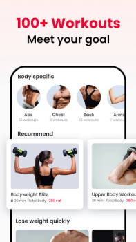 Baixar JustFit: Treino Preguiçoso Saúde e Bem-estar para Android captura de tela 4