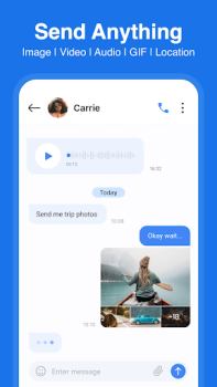 Baixar mensagens Contato para Android captura de tela 3