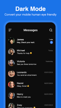 Baixar mensagens Contato para Android captura de tela 5