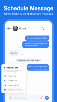 Baixar mensagens Contato para Android captura de tela 6