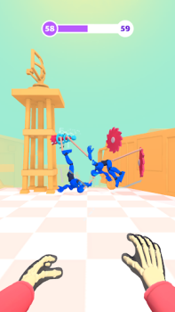 Baixar Ropy Hero 3D Aventura de Ação Jogos de ação para Android captura de tela 3