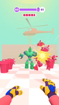 Baixar Ropy Hero 3D Aventura de Ação Jogos de ação para Android captura de tela 4