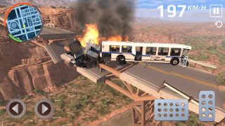 Baixar Grand Canyon Auto Crash Game Raça para Android captura de tela 4