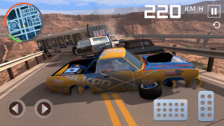 Baixar Grand Canyon Auto Crash Game Raça para Android captura de tela 5