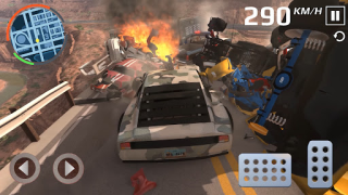 Baixar Grand Canyon Auto Crash Game Raça para Android captura de tela 6