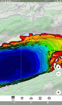 Baixar Dap Drift - fishing depth maps Mapas e navegação para Android captura de tela 7