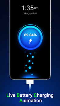 Baixar Bateria Carregamento Animação. Emprego para Android captura de tela 4