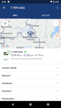 Baixar EasyTrack Telematics Mapas e navegação para Android captura de tela 3