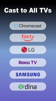 Baixar Espelhamento de tela para TV Editores e Reprodutores de Vídeo para Android captura de tela 2