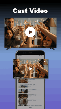 Baixar Espelhamento de tela para TV Editores e Reprodutores de Vídeo para Android captura de tela 4
