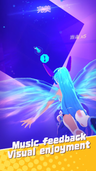 Baixar BeatDancingEDM: jogo de música Música para Android captura de tela 2