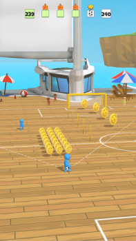 Baixar Super Goal - Stickman Futebol Jogos de ação para Android captura de tela 6