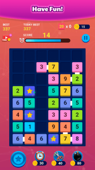 Baixar Merge Block: Number Merge Game Quebra-cabeças para Android captura de tela 7
