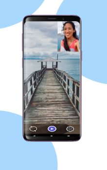 Baixar BiCamera: frontal e traseira Personalização para Android captura de tela 2