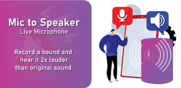 Baixar Live Mic to Bluetooth Speaker Música e áudio para Android captura de tela 7