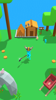 Baixar Craftheim - Ilha do Lenhador Simuladores para Android captura de tela 7