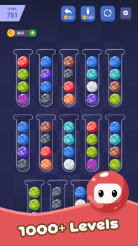 Baixar Ball Sorting Master - Puzzle Quebra-cabeças para Android captura de tela 3