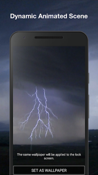 Baixar Trovoada Animada Personalização para Android captura de tela 2