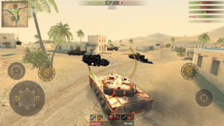 Baixar War of Tanks: World Blitz PvP Jogos de ação para Android captura de tela 2