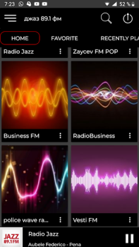 Baixar Pадио джаз 89.1 фм онлайн Música e áudio para Android captura de tela 2
