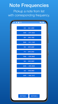 Baixar Tone Generator Música e áudio para Android captura de tela 2