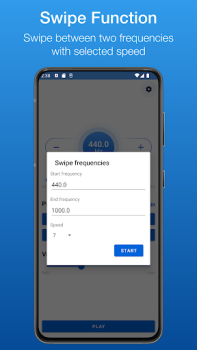 Baixar Tone Generator Música e áudio para Android captura de tela 3