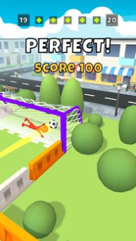 Baixar Crazy Kick! Fun Football game Arcade para Android captura de tela 2