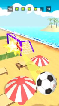 Baixar Crazy Kick! Fun Football game Arcade para Android captura de tela 5