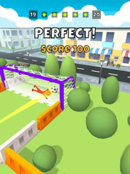 Baixar Crazy Kick! Fun Football game Arcade para Android captura de tela 7