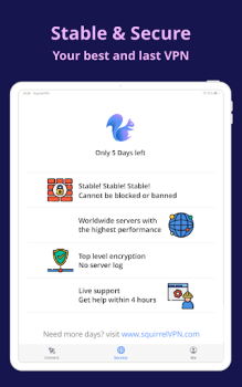 Baixar SquirrelVPN Negócios para Android captura de tela 6