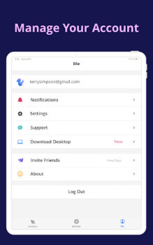 Baixar SquirrelVPN Negócios para Android captura de tela 7