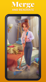 Baixar Merge Hotel Empire: Decoração Casual para Android captura de tela 2