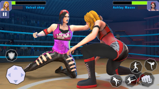 Baixar Bad Girls Wrestling Game Jogos de esporte para Android captura de tela 3