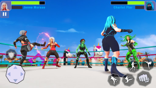 Baixar Bad Girls Wrestling Game Jogos de esporte para Android captura de tela 5