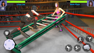 Baixar Bad Girls Wrestling Game Jogos de esporte para Android captura de tela 7