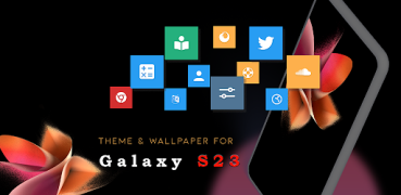 Baixar Samsung Galaxy S23 Launcher Personalização para Android captura de tela 2