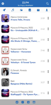 Baixar Z3.FM Música e áudio para Android captura de tela 5