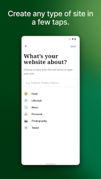 Baixar Jetpack, construtor de sites Emprego para Android captura de tela 2