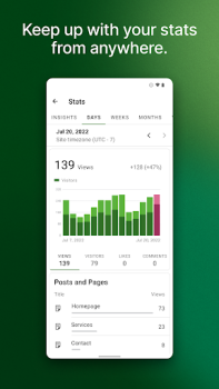 Baixar Jetpack, construtor de sites Emprego para Android captura de tela 5
