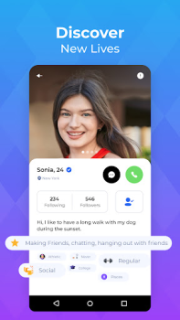 Baixar Cikcik: Live, Share & Connect Namoro para Android captura de tela 7