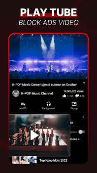 Baixar PlayTube - Block Ads Video Ferramentas para Android captura de tela 4