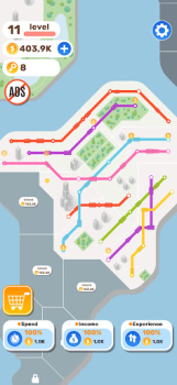 Baixar Metro Connect: ferrovias Casual para Android captura de tela 3
